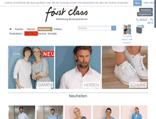 Tablet Screenshot of foerst-class.de